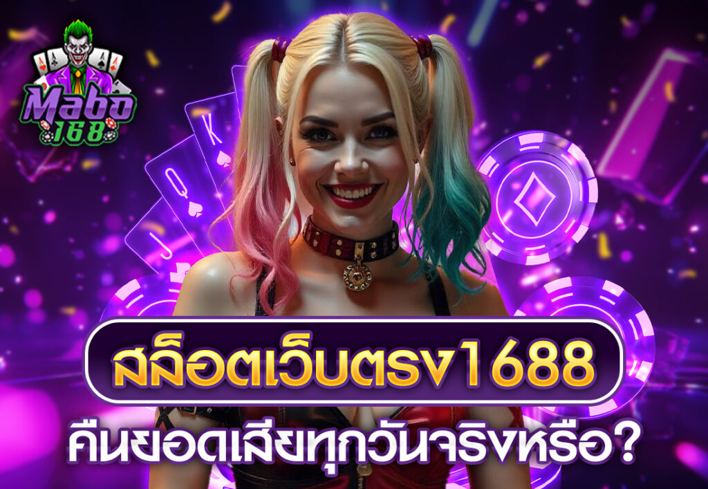 สล็อตเว็บตรง1688 คืนยอดเสียทุกวันจริงหรือ